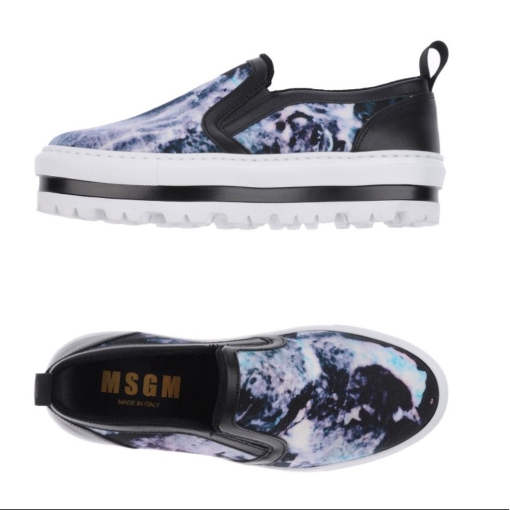 MSGN Platform Sneaker Steel Grey